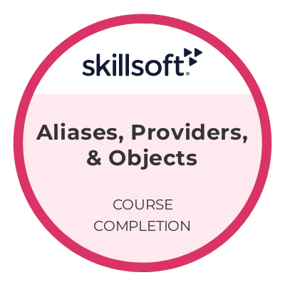 Aliases Providers and Objects